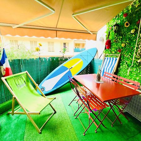 Confortable Studio A Nice Centre Cote Plage Bel Terrasse Paddle Екстер'єр фото