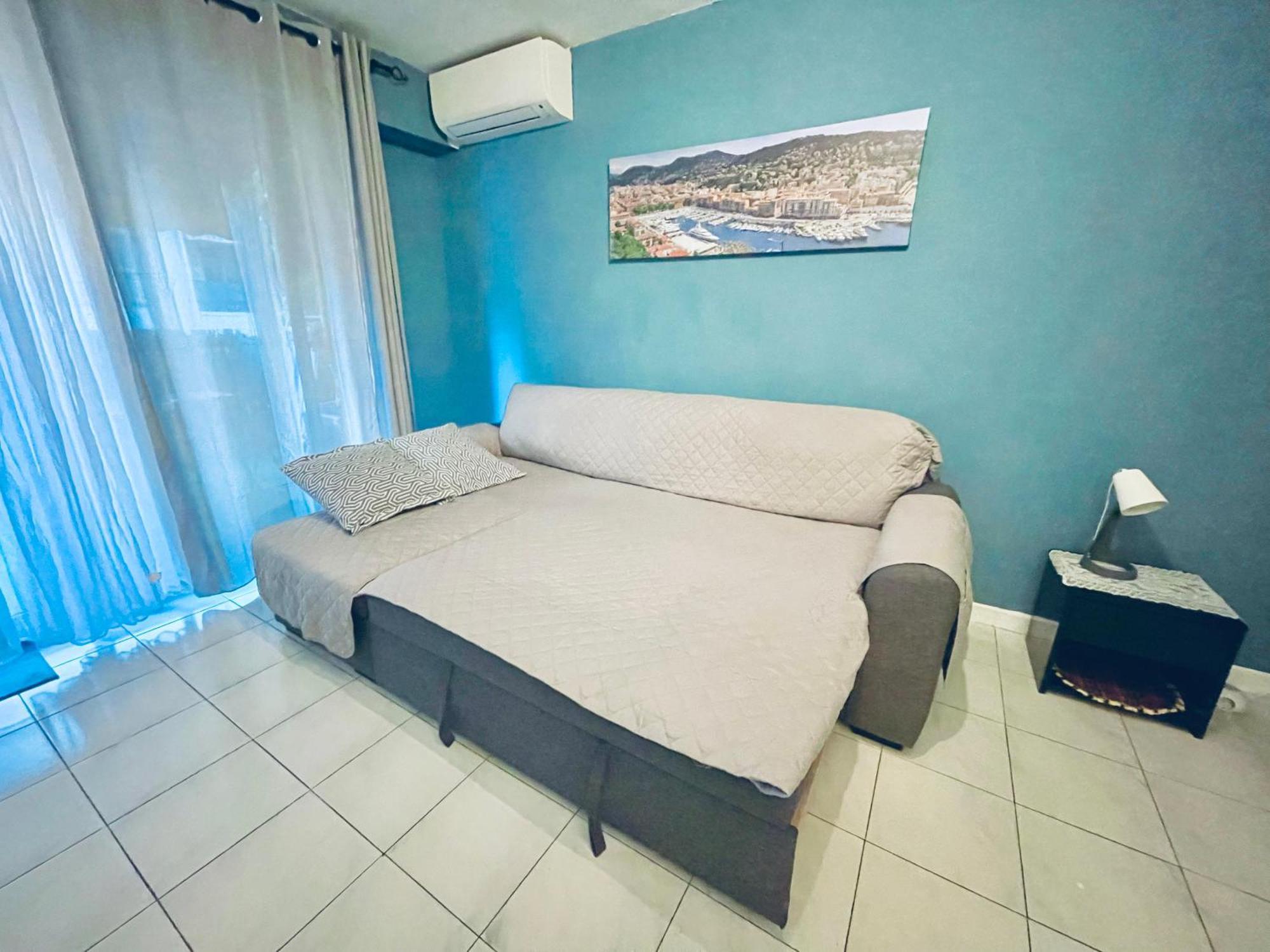 Confortable Studio A Nice Centre Cote Plage Bel Terrasse Paddle Екстер'єр фото