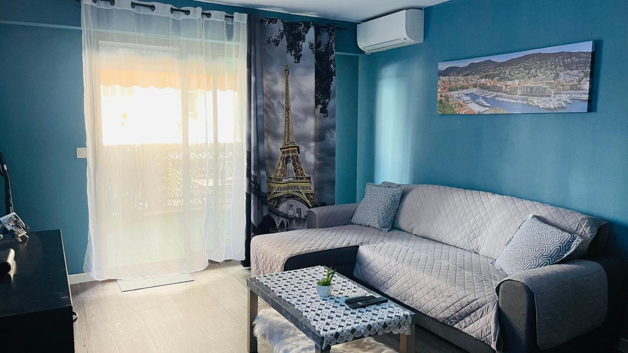 Confortable Studio A Nice Centre Cote Plage Bel Terrasse Paddle Екстер'єр фото